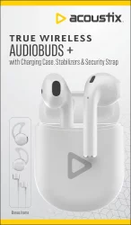 Acoustix True Wireless Earbuds - White
