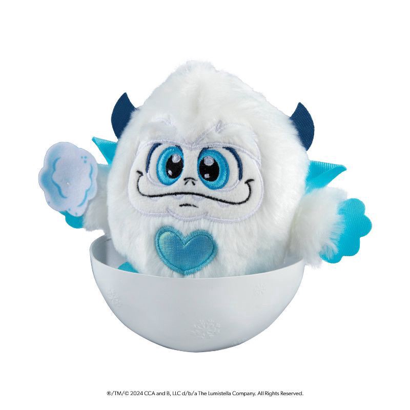 slide 7 of 7, The Elf on the Shelf 3+ SnoBiggie Yeti Plush in Snowball Storage 2 Pieces, 1 ct