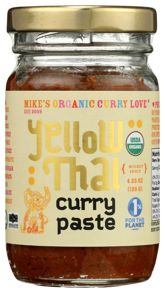slide 1 of 4, Mike's Organic Foods Yellow Thai Curry Paste - 4.23 oz, 4.23 oz
