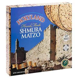 Holyland Handmade Shmura Matzo - 16 oz