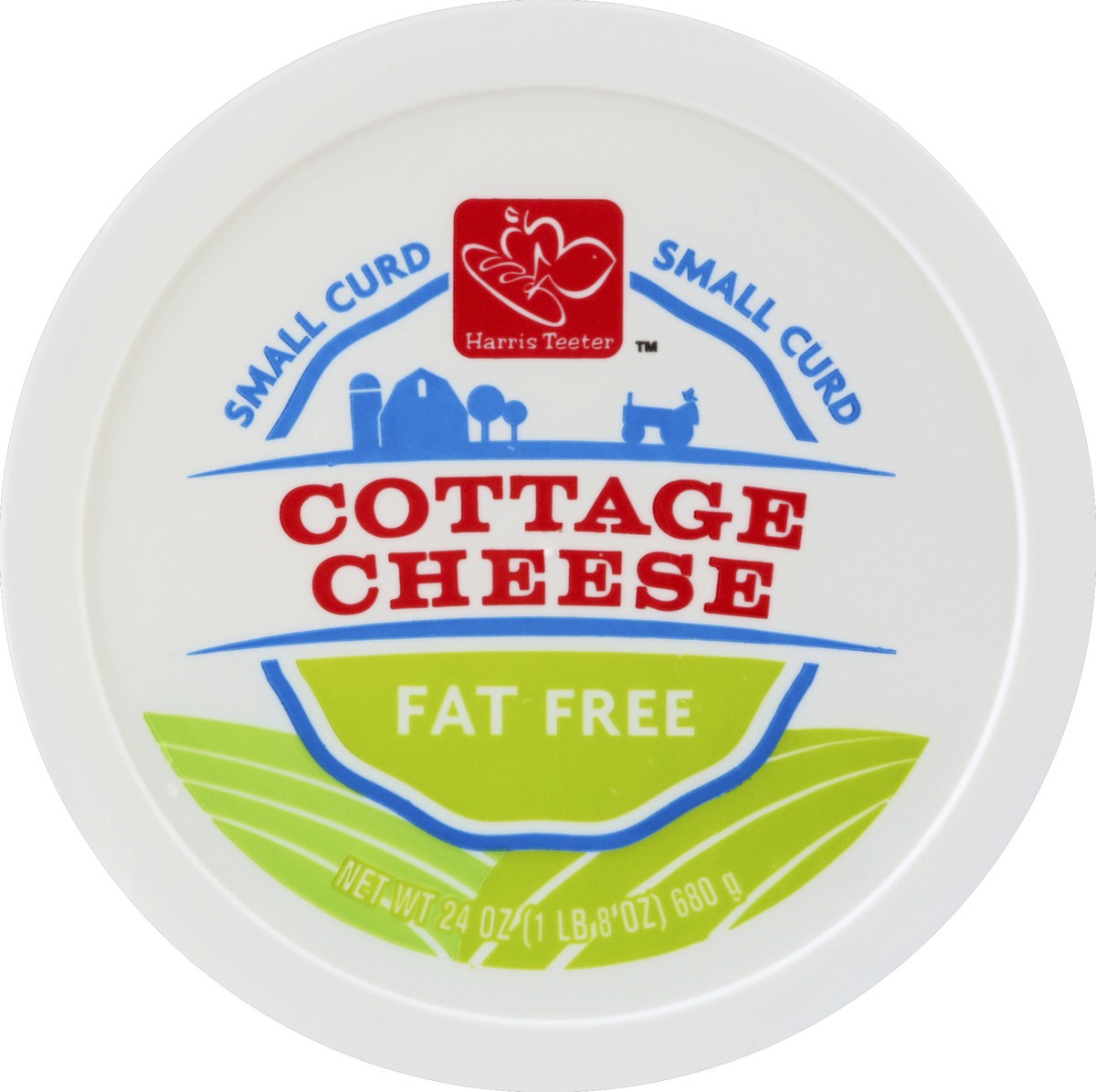 slide 2 of 3, Ht Nonfat Cottage Cheese 24, 1 ct