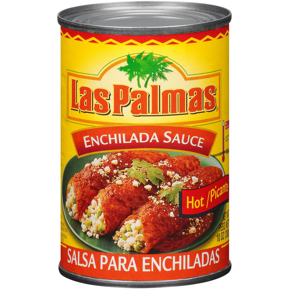 slide 1 of 1, Las Palmas Hot Enchilada Sauce 10 oz, 