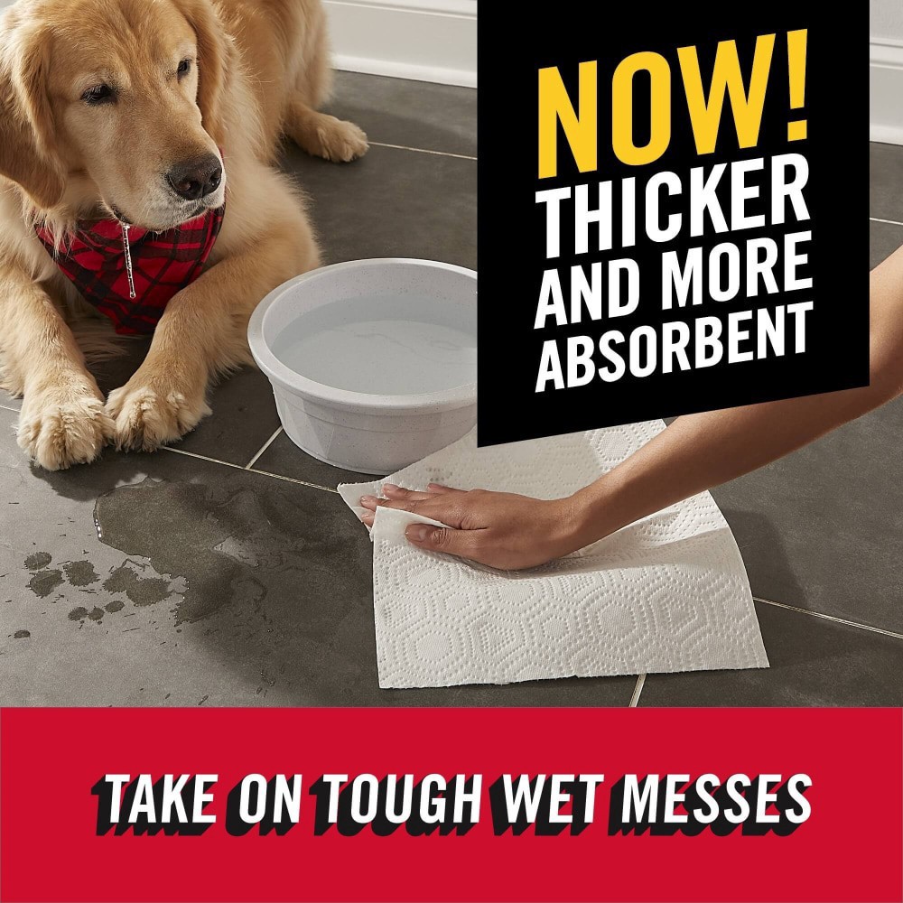 slide 4 of 5, Brawny Tear-A-Square Paper Towels, 6 Triple Rolls, 6 ct