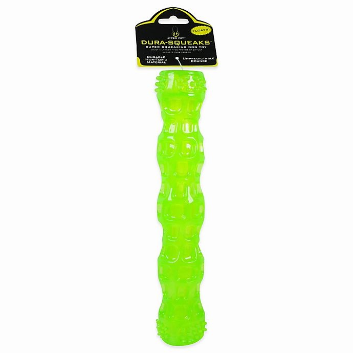 slide 1 of 1, Hyper Pet Large Dura Squeaks Stick, 1 ct