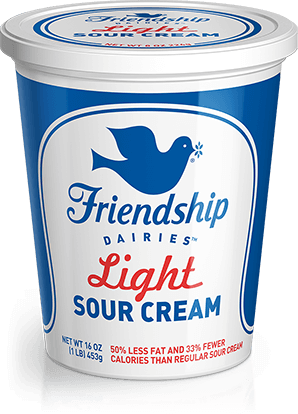 slide 1 of 1, Friendship Dairies Light Sour Cream, 16 oz