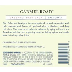 Carmel Road California Cabernet Sauvignon Red Wine
