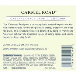 Carmel Road California Cabernet Sauvignon Red Wine