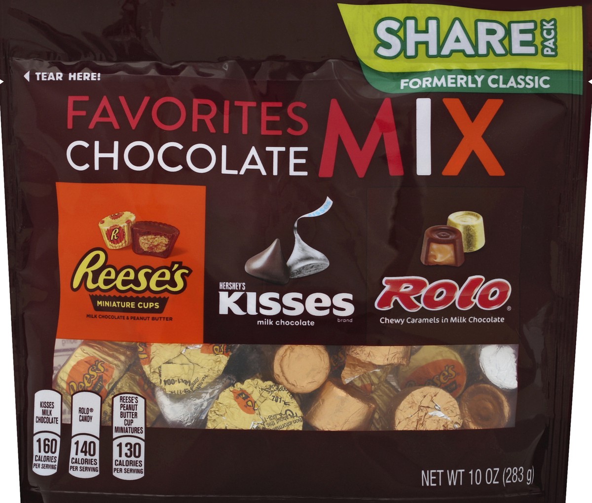 slide 5 of 6, Hershey's Assortment Kisses & Rolo, 10 oz