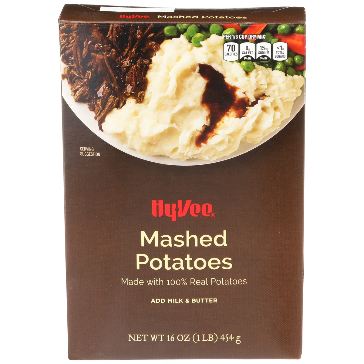 slide 1 of 1, Hy-vee Mashed Potatoes, 16 oz