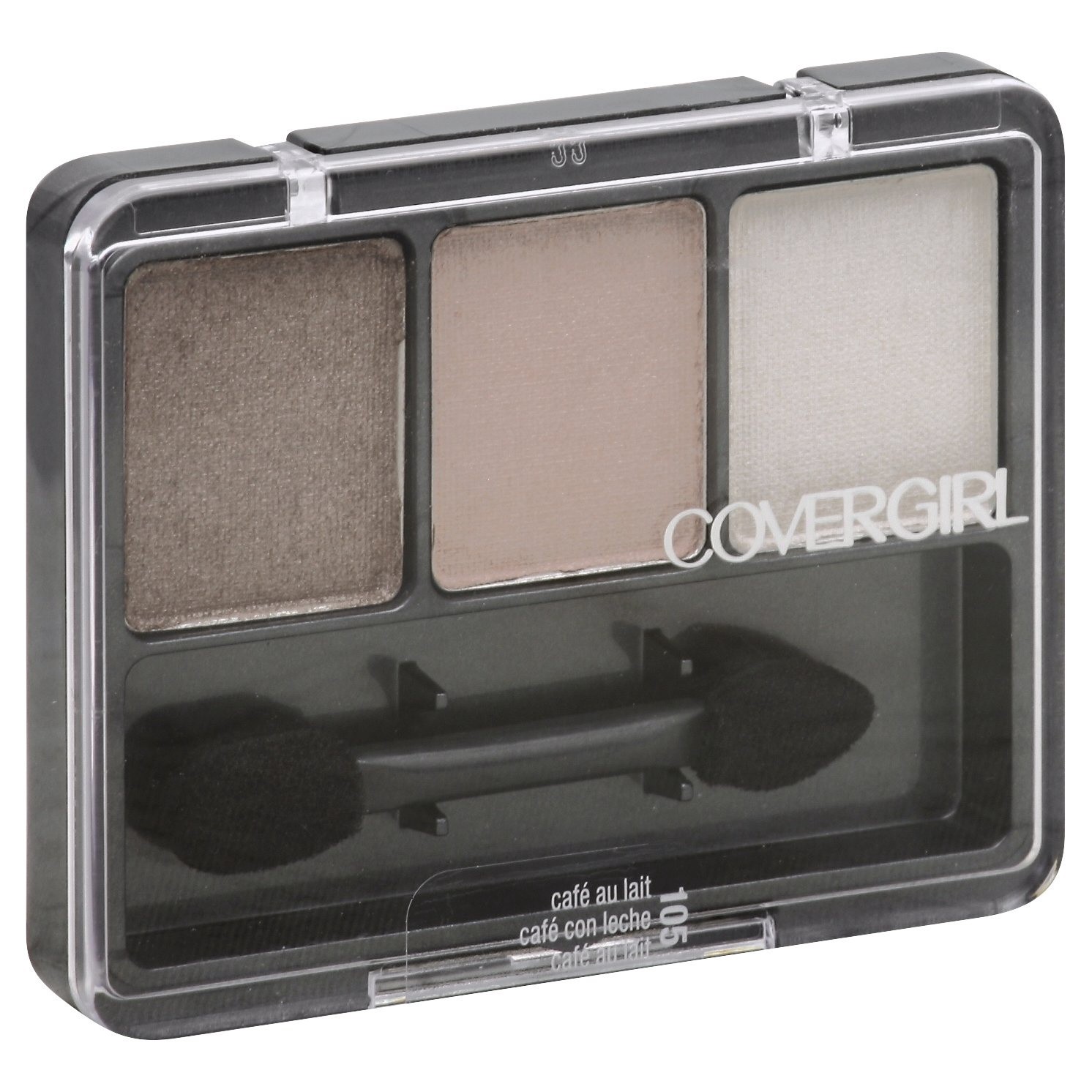 slide 1 of 3, Covergirl 3-Kit Eye Enhancers, Cafe Au Lait, 0.14 oz