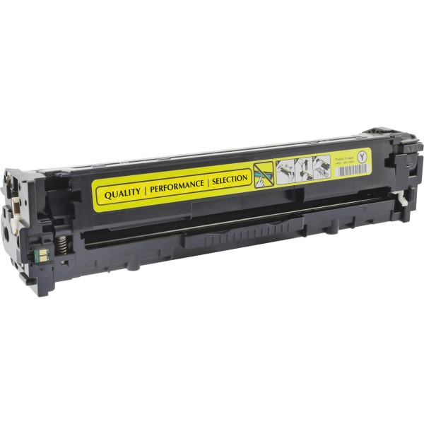 slide 4 of 5, HP 128A, Yellow Original Toner Cartridge (Ce322A), 1 ct