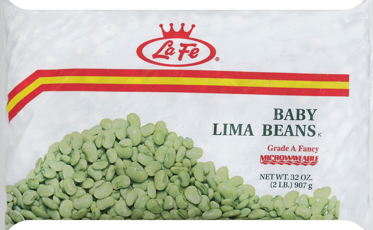 slide 1 of 6, La Fe Lima Beans 32 oz, 32 oz