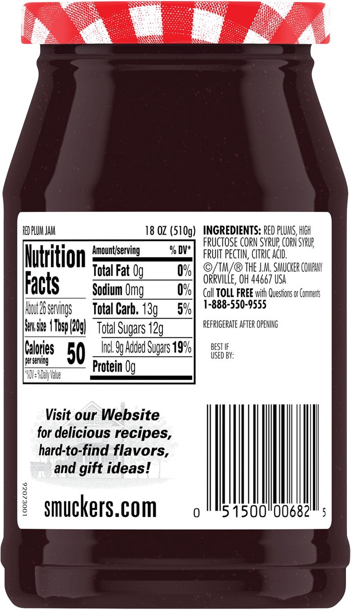 slide 8 of 8, Smucker's Jam, 18 oz