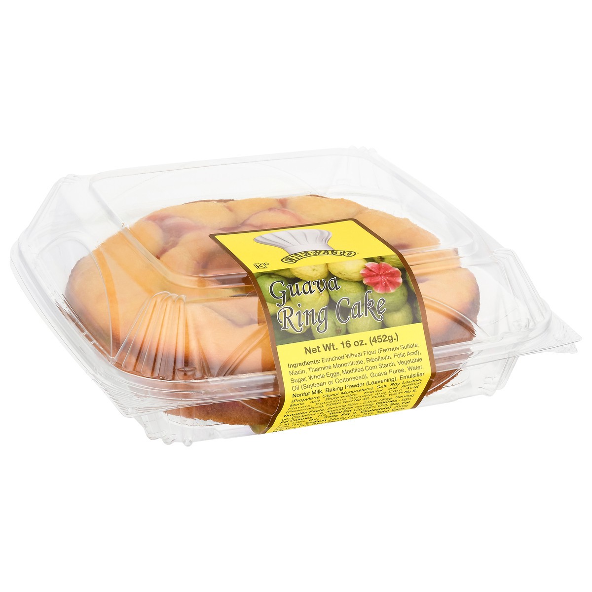 slide 9 of 14, Chefzito Guava Ring Cake 16 oz, 16 oz
