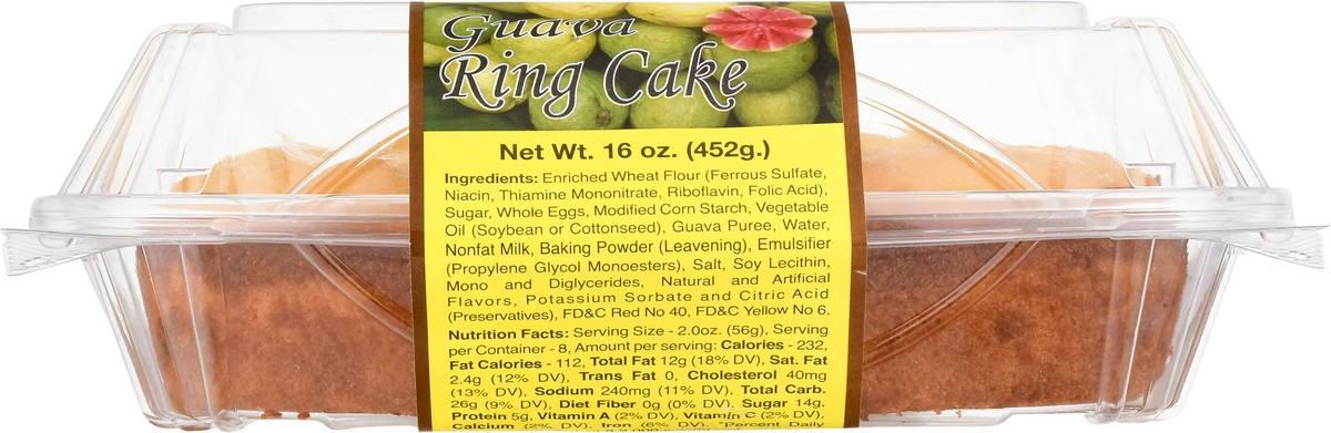 slide 7 of 14, Chefzito Guava Ring Cake 16 oz, 16 oz