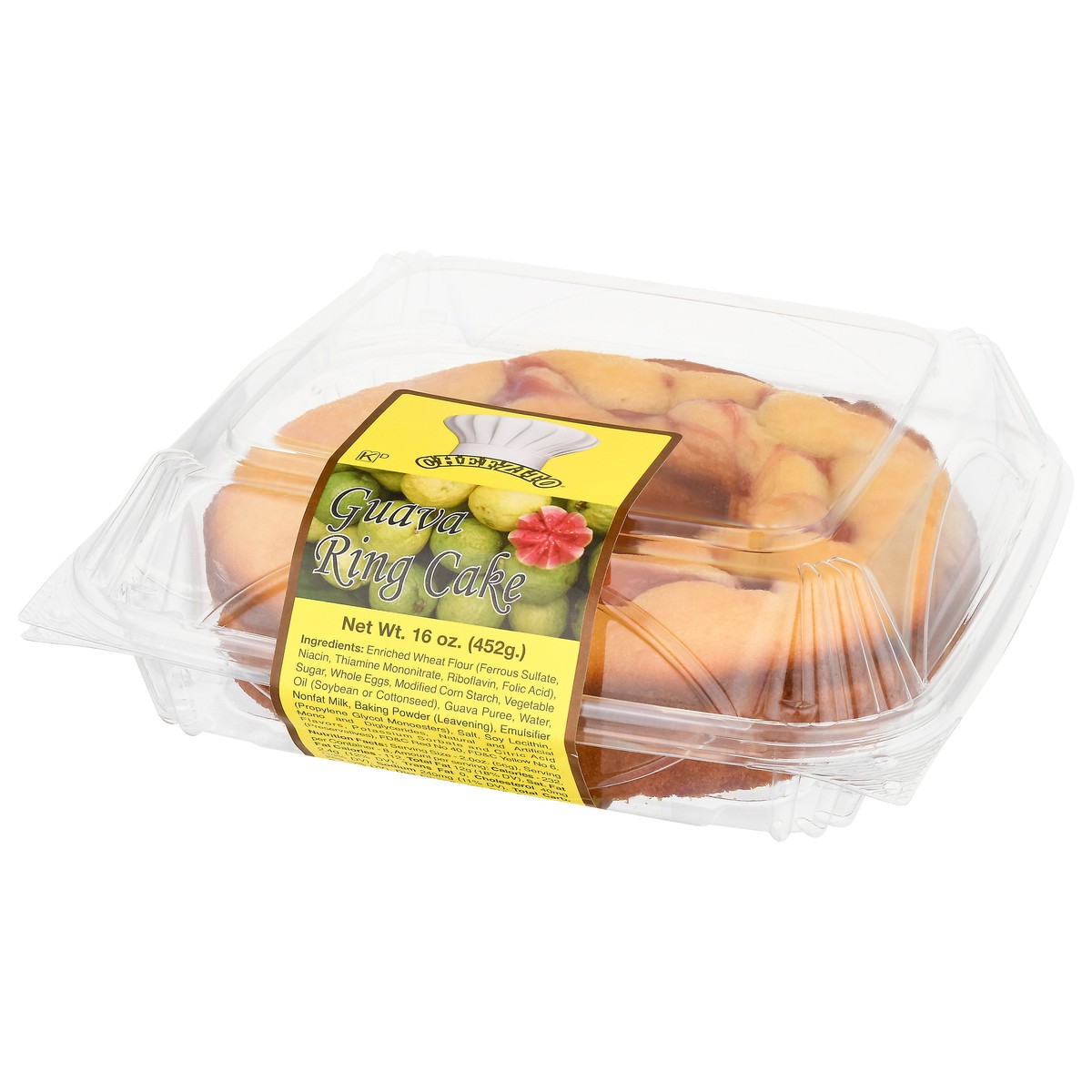 slide 10 of 14, Chefzito Guava Ring Cake 16 oz, 16 oz