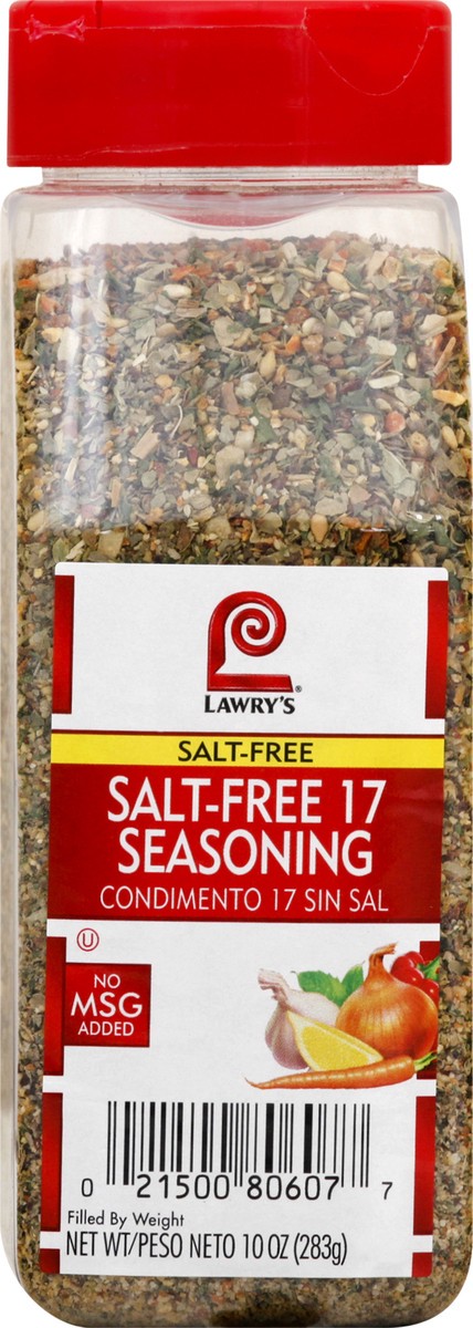 slide 5 of 9, Lawry's Salt Free 17 Seasoning, 10 oz, 10 oz