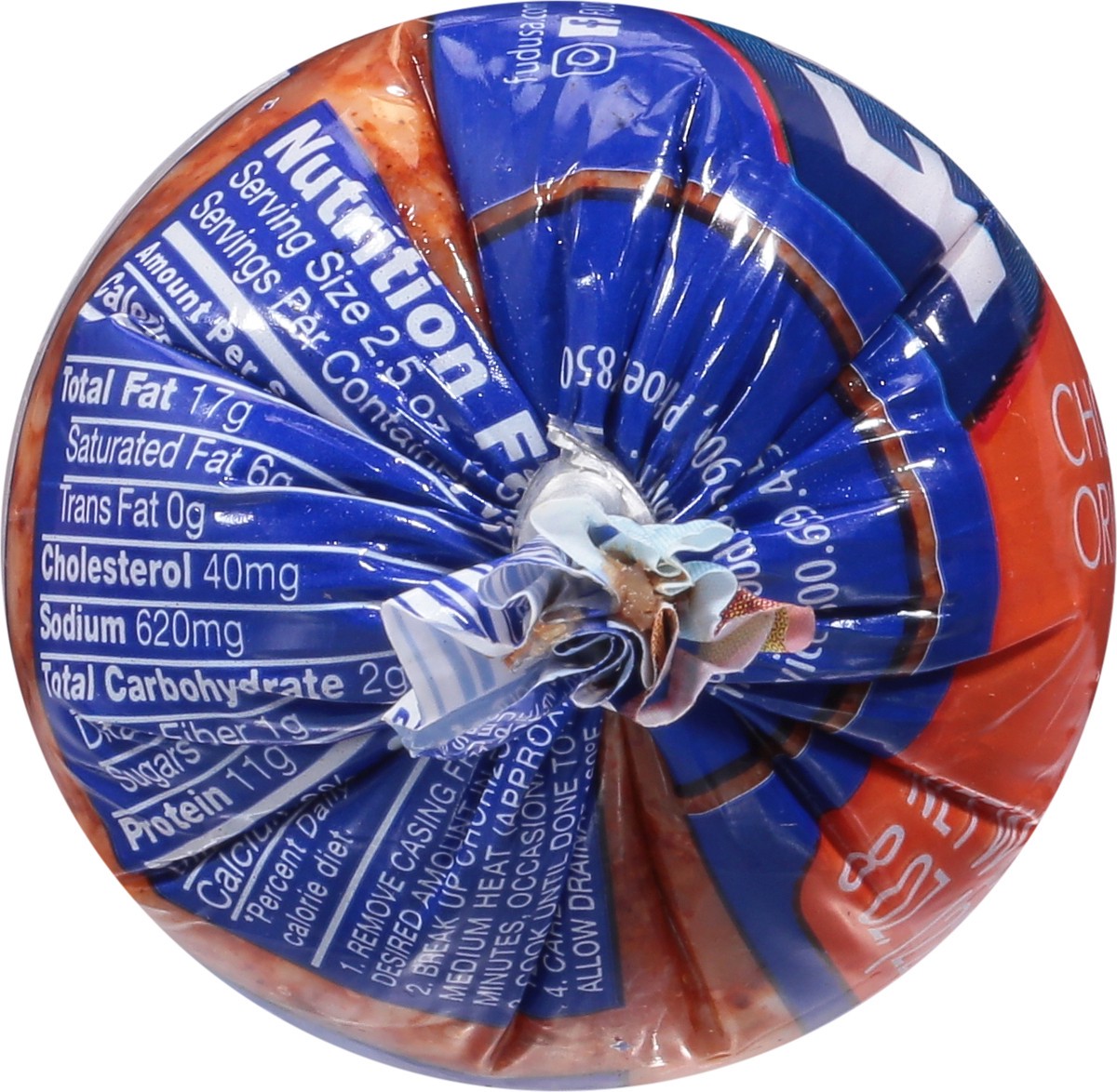 slide 2 of 9, FUD Original Chorizo 8 oz, 8 oz