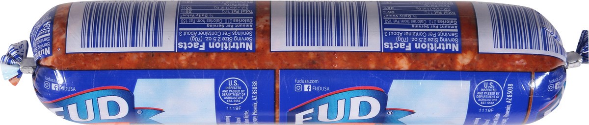 slide 9 of 9, FUD Original Chorizo 8 oz, 8 oz