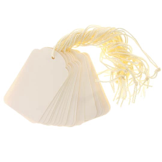 slide 1 of 5, Ivory Gift Tags By Recollections, 1.61 in x 2.75 in