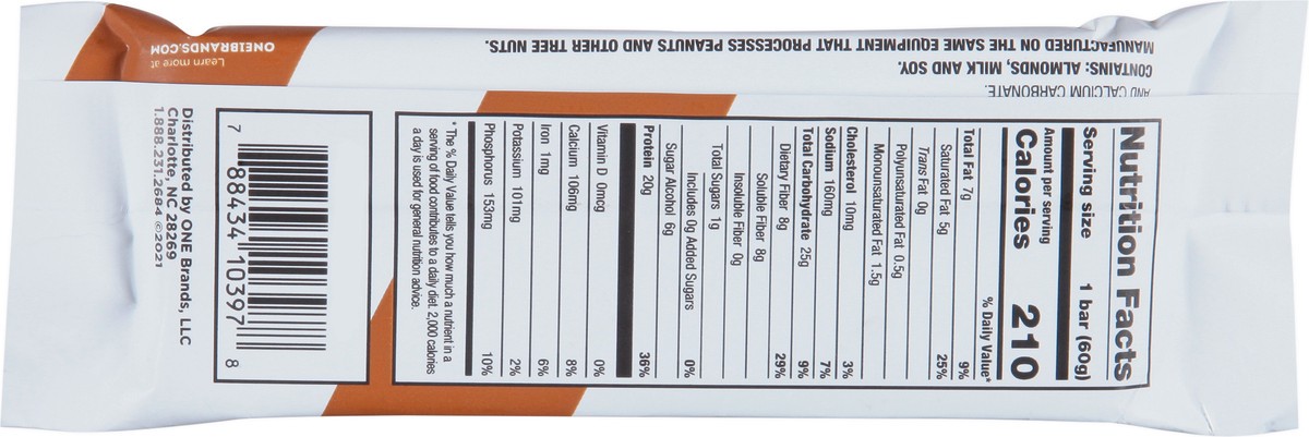 slide 11 of 13, ONE S'mores Flavored Protein Bar, 2.12 oz, 2.12 oz