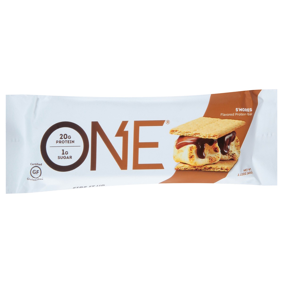 slide 12 of 13, ONE S'mores Flavored Protein Bar, 2.12 oz, 2.12 oz