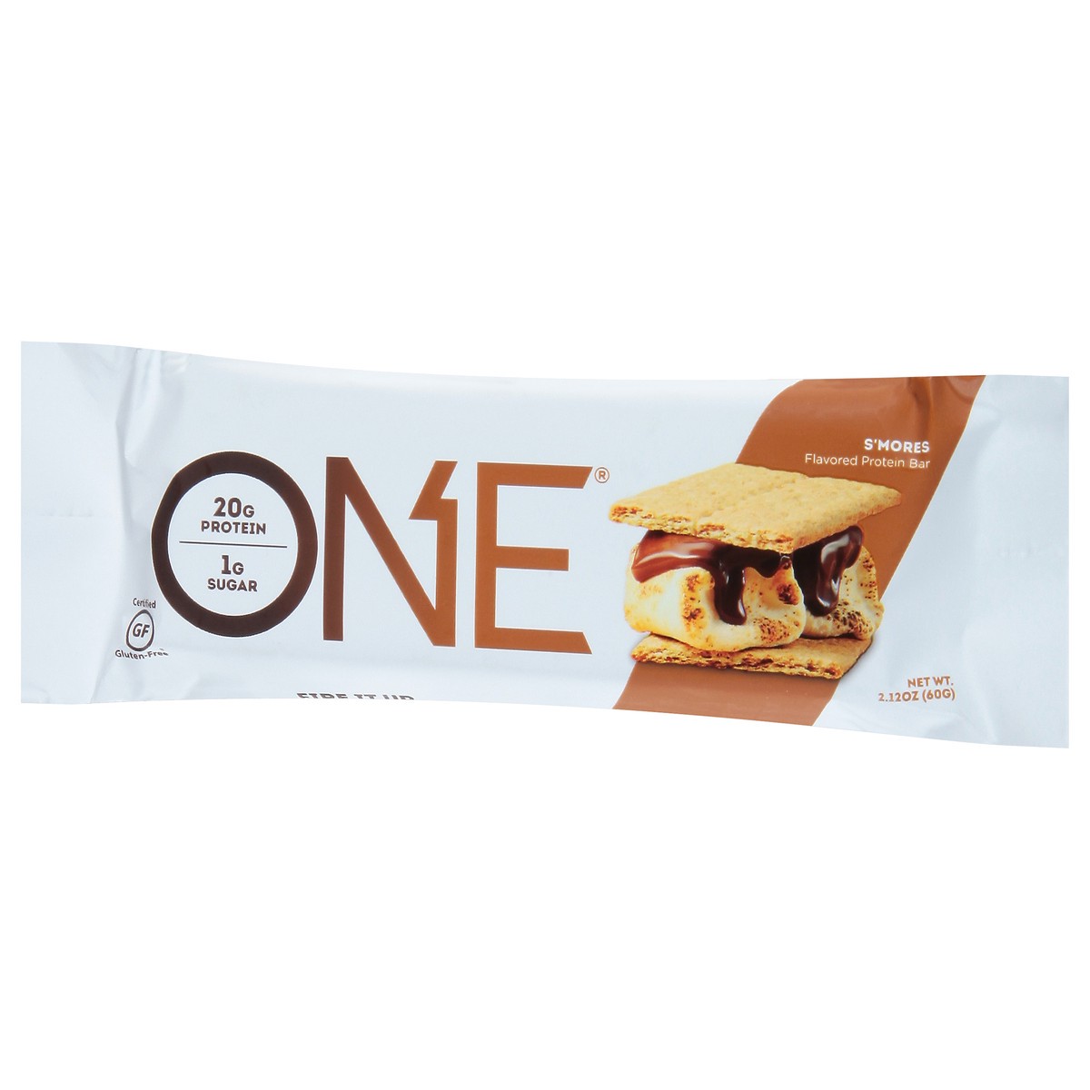 slide 6 of 13, ONE S'mores Flavored Protein Bar, 2.12 oz, 2.12 oz