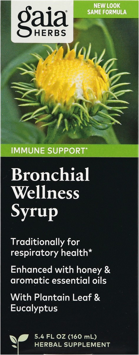 slide 6 of 9, Gaia Herbs Bronchial Wellness Syrup, 5.4 fl oz