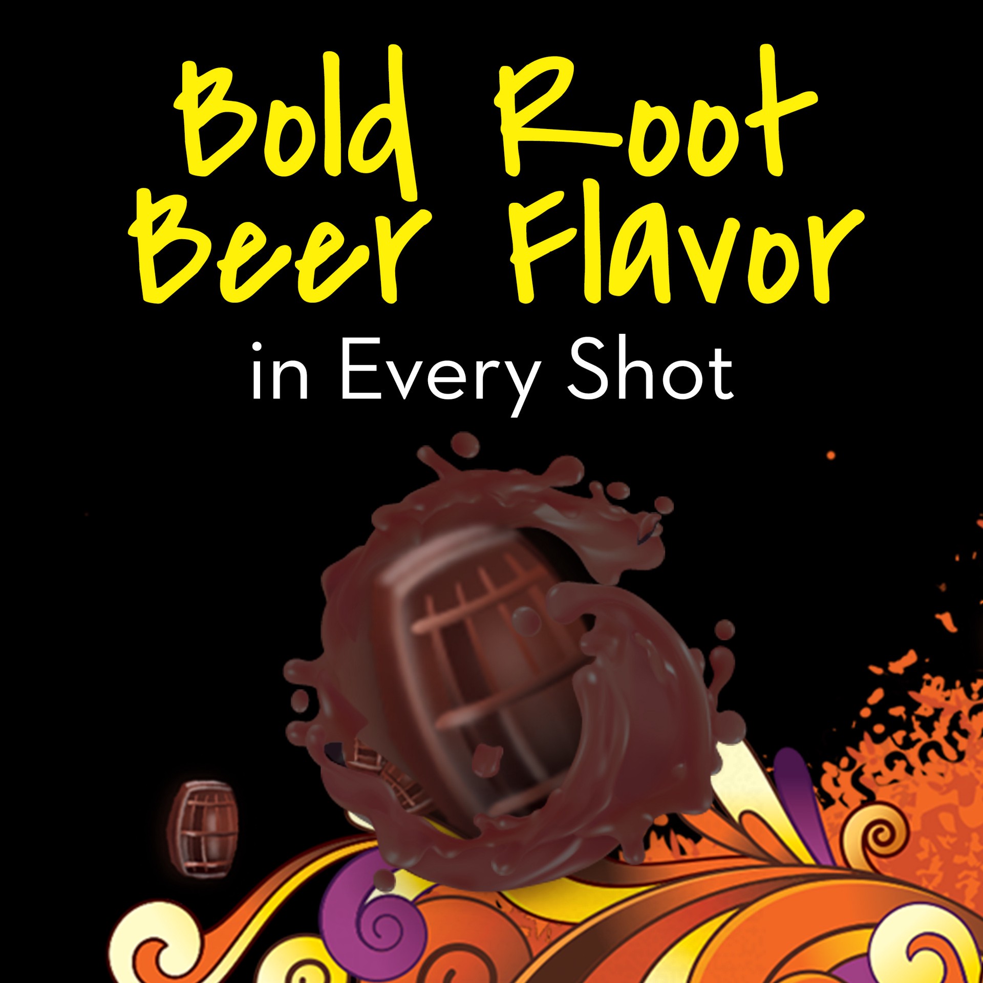 slide 4 of 5, 99 Brand Root Beer Liqueur, 50 mL Bottle, 99 Proof, 50 ml