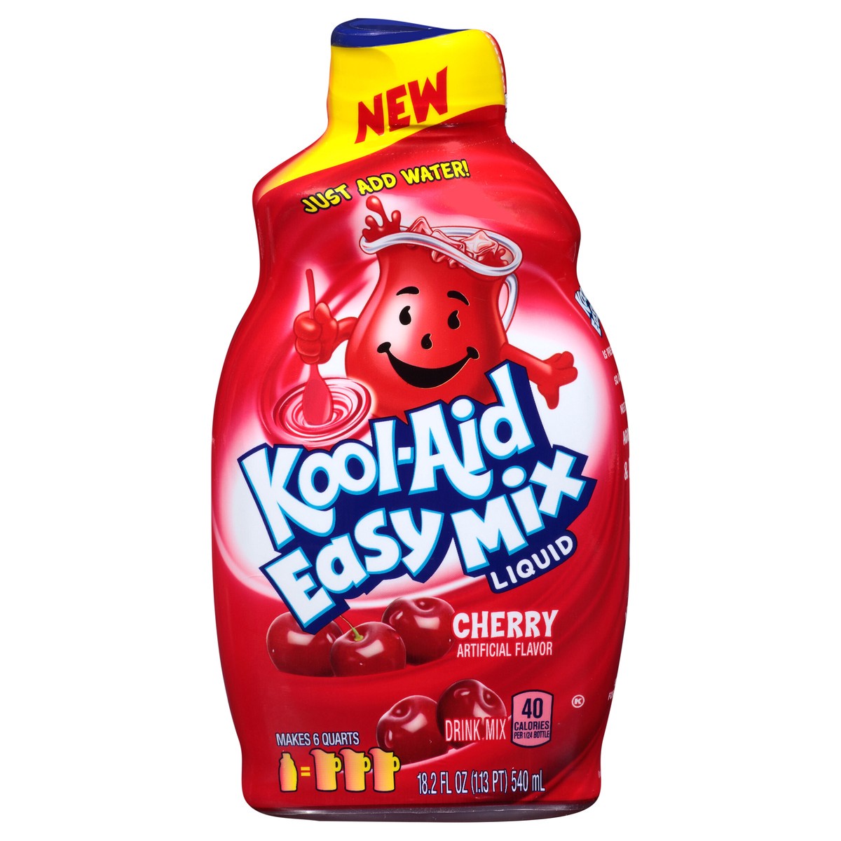 slide 8 of 13, Kool-Aid Liquid Cherry, 18.2 oz