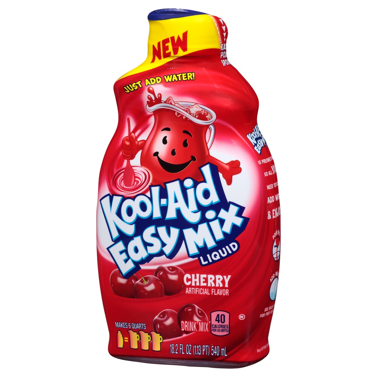 slide 2 of 13, Kool-Aid Liquid Cherry, 18.2 oz