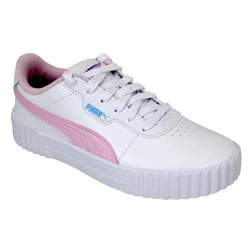 Puma Girls Carina 3.0 Jelly Heaven Shoe, White, Size 6