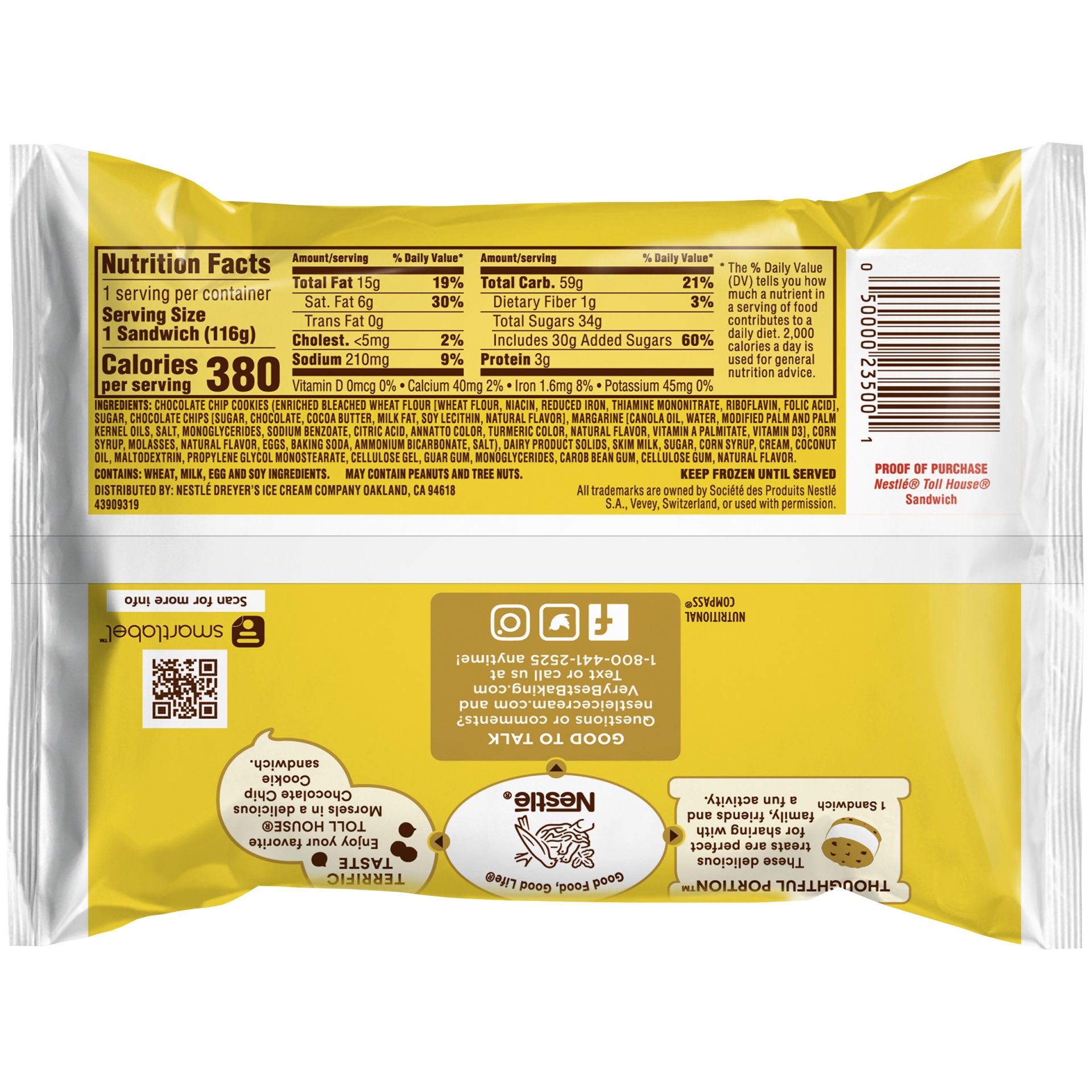 slide 2 of 2, Nestlé Push-Up Outrageous Orange Ice Cream Bar, 2.75 fl oz