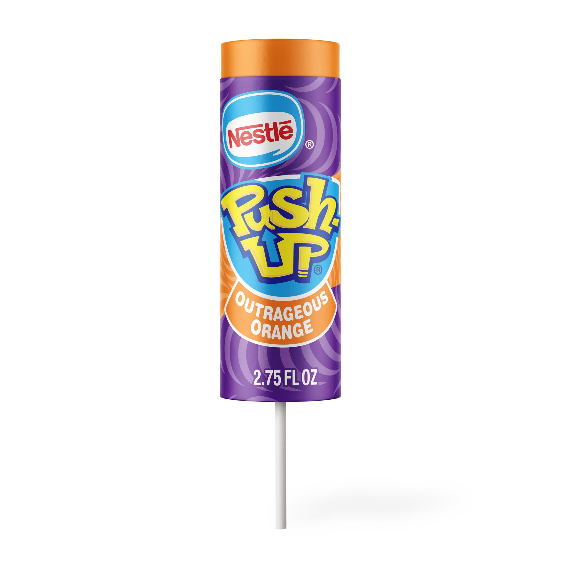 slide 1 of 9, Snack Nestle Push-Up Outrageous Orange Frozen Treat, 1Ct, 1 ct