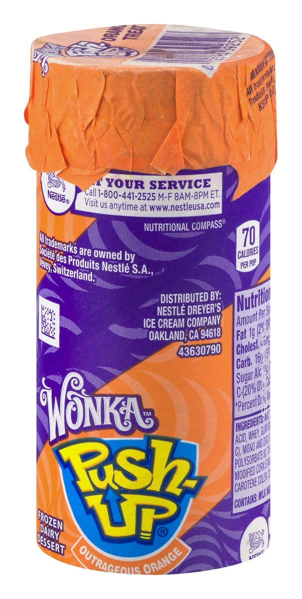 slide 2 of 9, Nestlé WONKA Push Up Orange, 2.75 fl oz