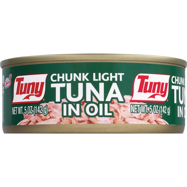 slide 1 of 1, Tuny Tuna, Chunk Light, in Oil, 5 oz