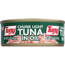 Tuny Tuna, Chunk Light, in Oil