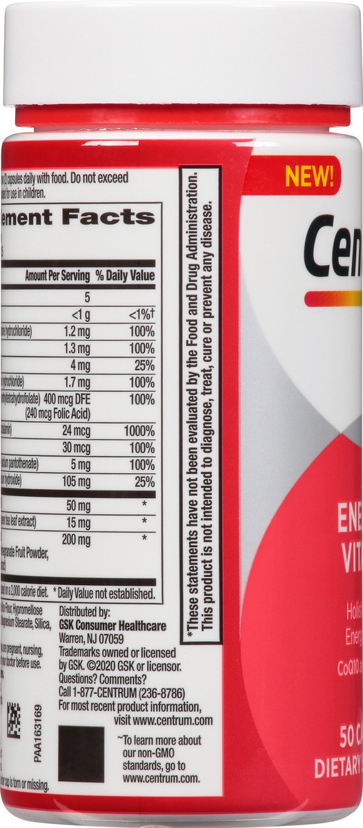 slide 12 of 13, Centrum Energy Vitality, 50 ct