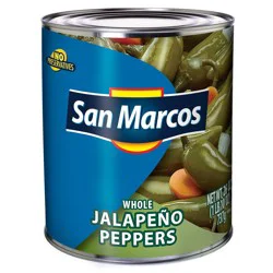 San Marcos Whole Jalapeno Peppers 26 oz