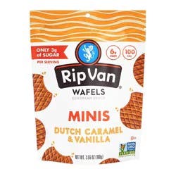 Rip Van Low Sugar Wafels, Minis, Dutch Caramel & Vanilla