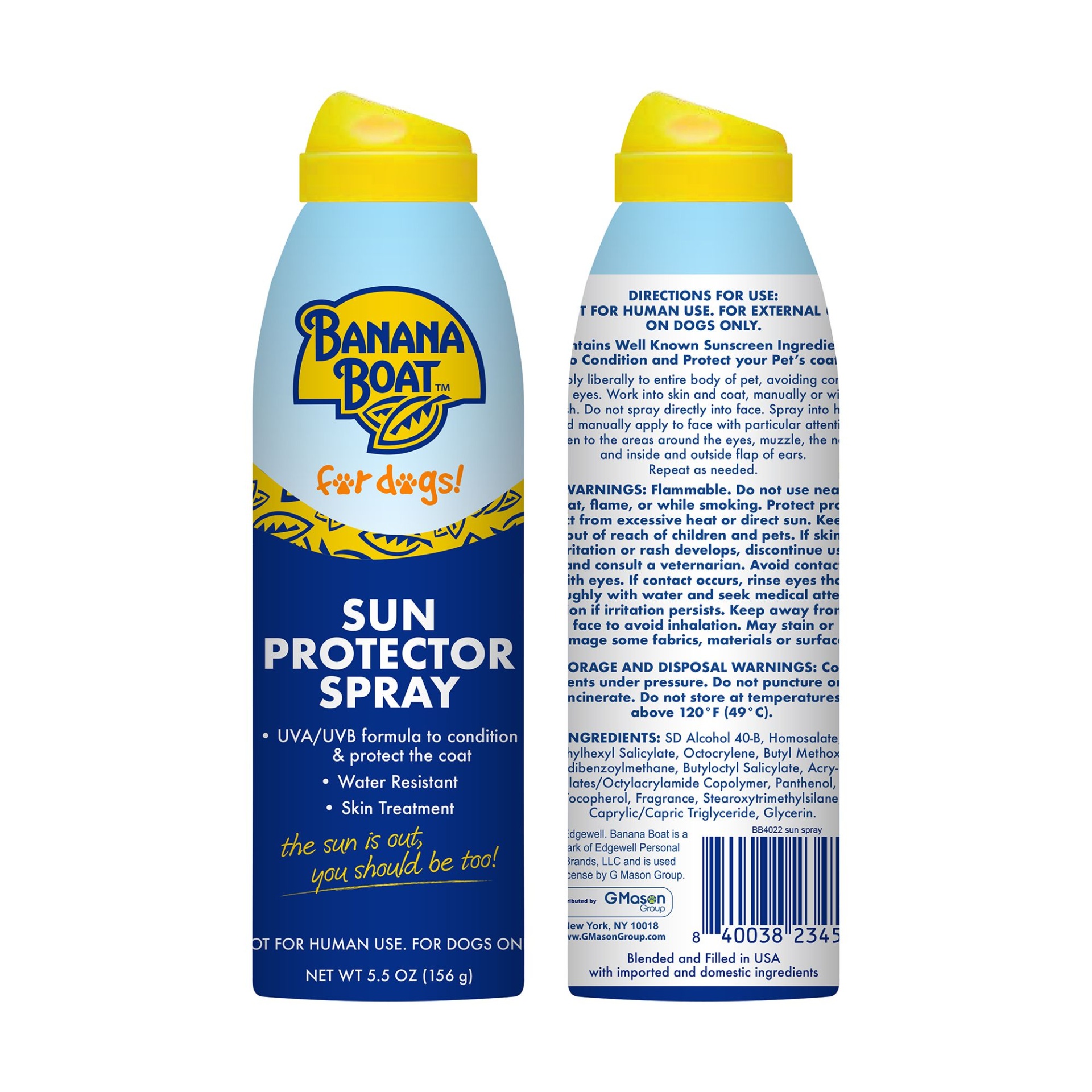 slide 1 of 1, Banana Boat Sun Spray, 5.5 oz