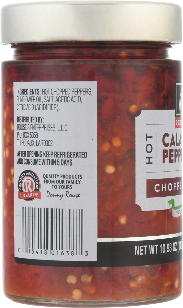 slide 11 of 14, Rouses Markets Hot Chopped Calabrese Peppers 10.93 oz, 10.93 oz