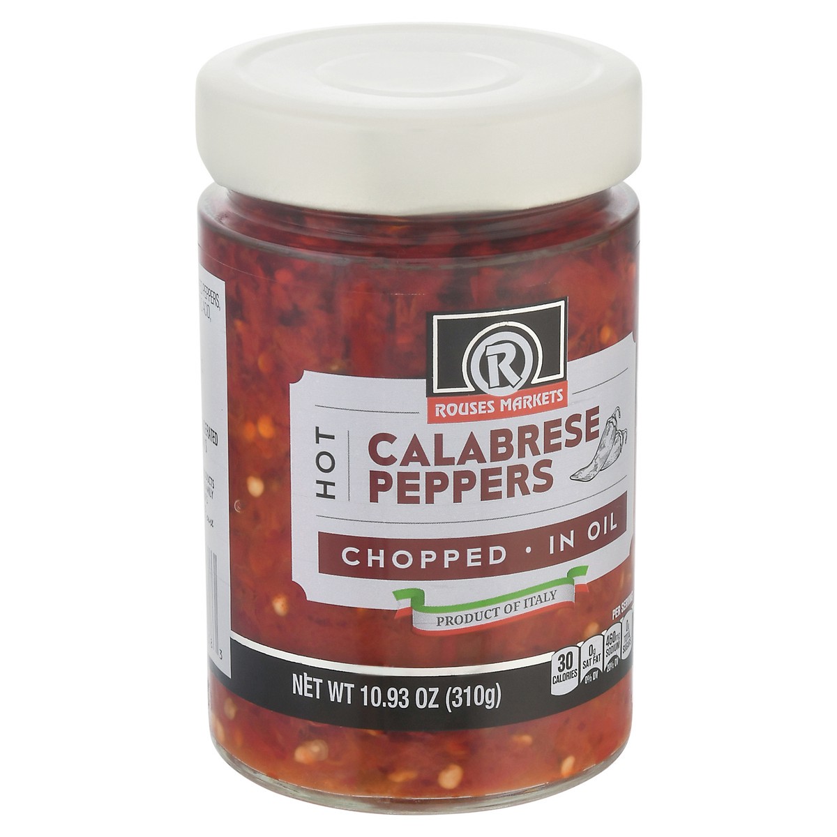 slide 8 of 14, Rouses Markets Hot Chopped Calabrese Peppers 10.93 oz, 10.93 oz