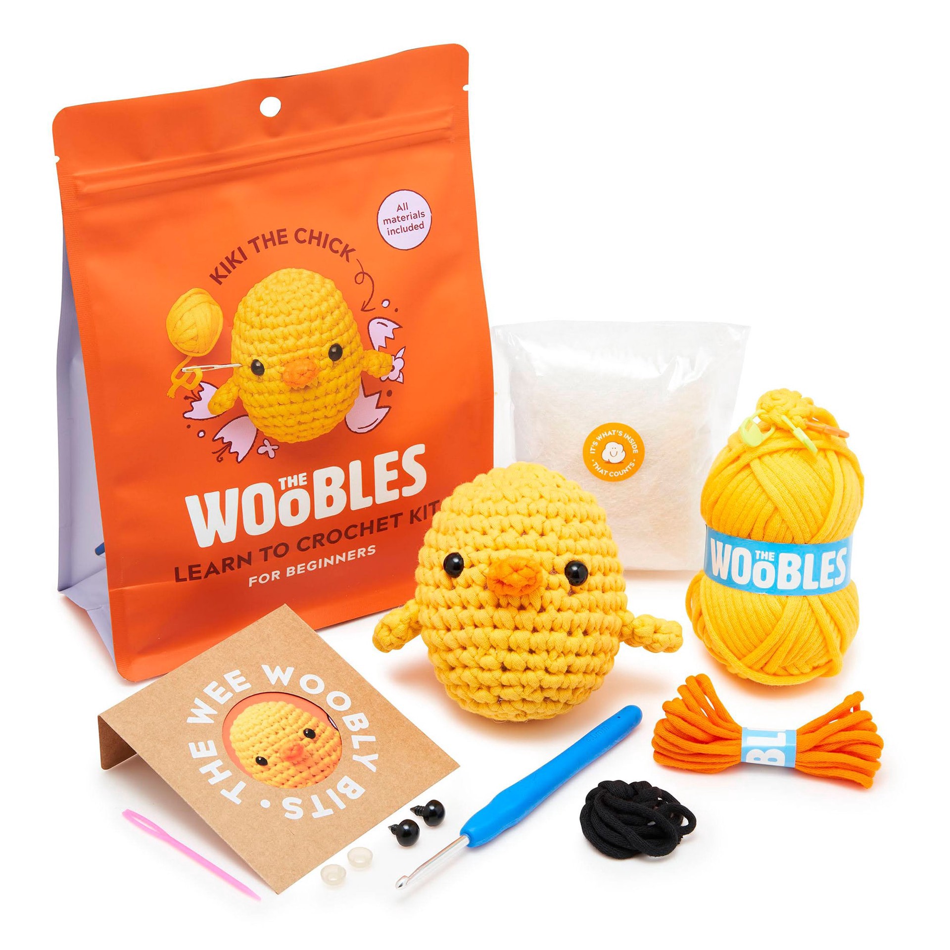 slide 1 of 1, Woobles Kiki The Chick Crochet Kit, 1 ct