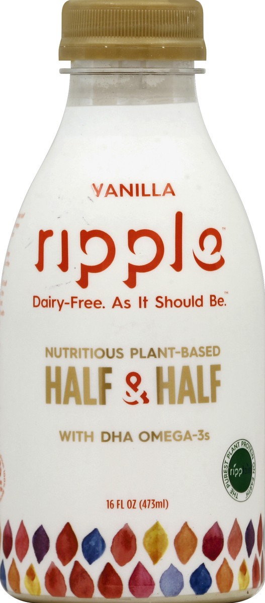 slide 2 of 2, Ripple Half & Half 16 oz, 16 oz