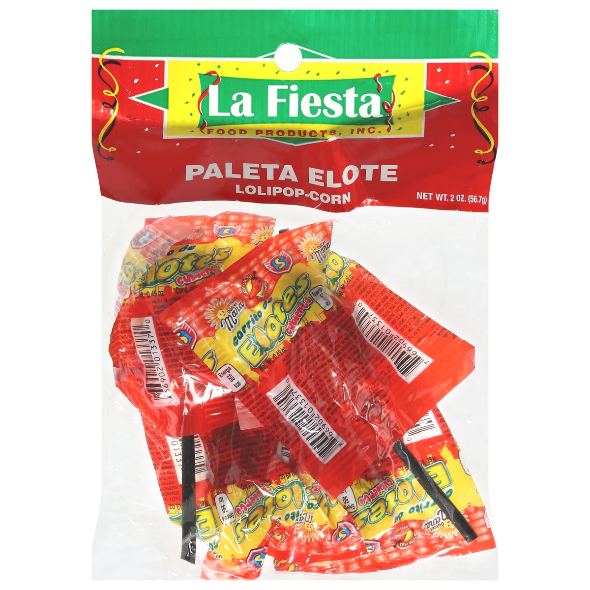 slide 14 of 14, La Fiesta Corn Lollipop 2 oz, 2 oz
