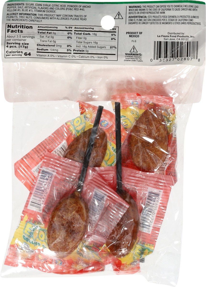 slide 11 of 14, La Fiesta Corn Lollipop 2 oz, 2 oz