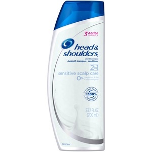 slide 1 of 1, Head & Shoulders Head And Shoulders Sensitive Scalp Care 2-In-1 Anti-Dandruff Shampoo + Conditioner, 23.7 oz