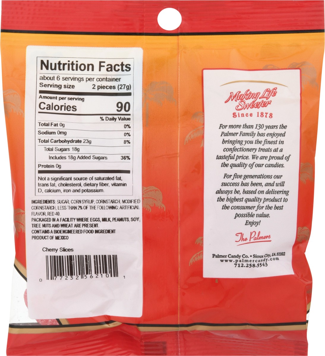 slide 6 of 9, Palmer's Selects Cherry Slices Candies 5.50 oz, 5.5 oz