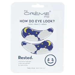 The Crème Shop Restorative Hydrogel Under Eye Patches 0.14 oz